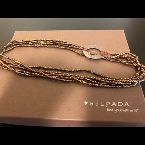 Silpada Sterling silver multi strand necklace